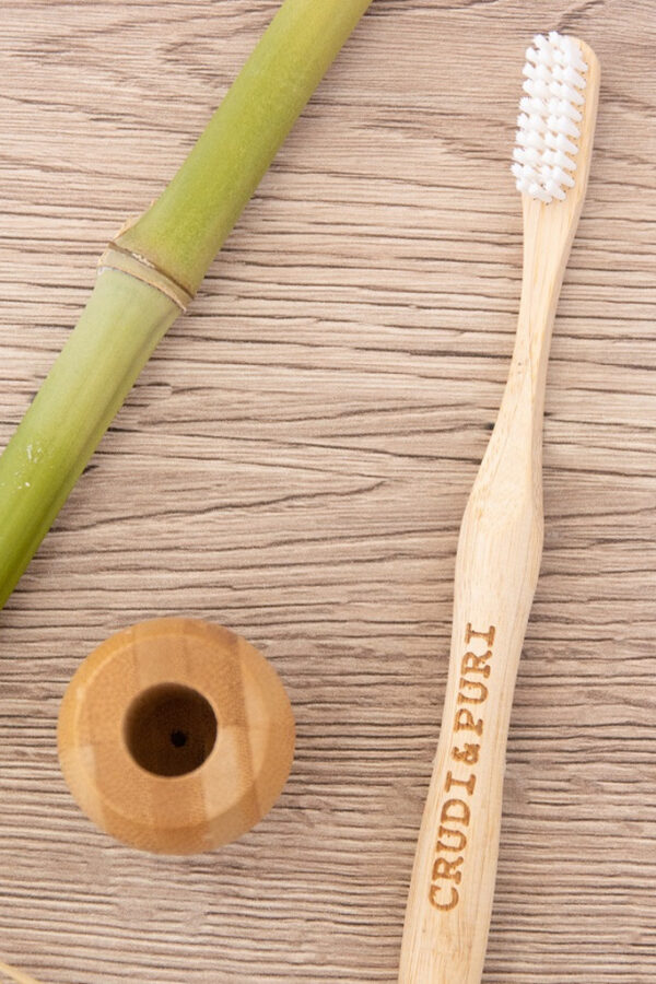 Set Spazzolino + Base di bamboo